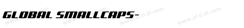 Global SmallCaps字体转换